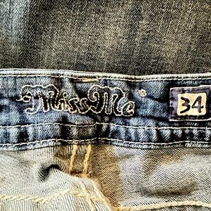 Miss me jean shorts capris- size 34